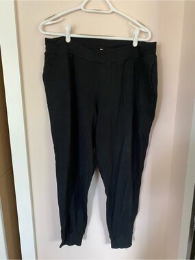 Smoking Lily Black Happy Pants - XL